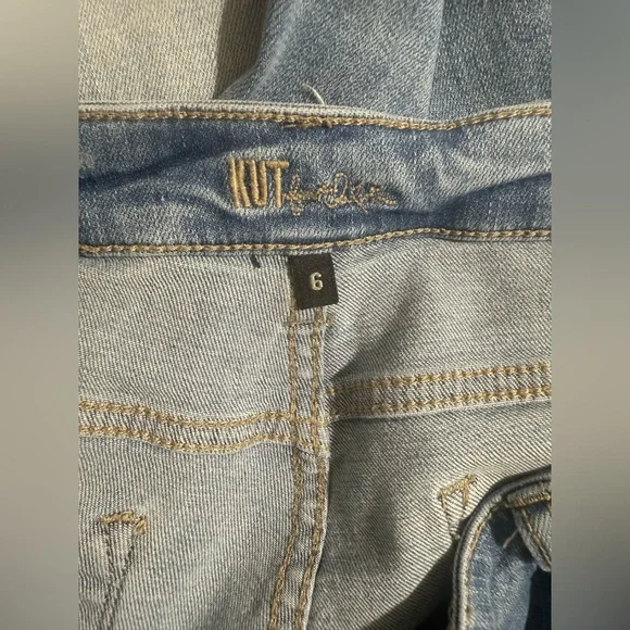 Kut from the Kloth Denim Blue Jeans - Picture 3 of 5